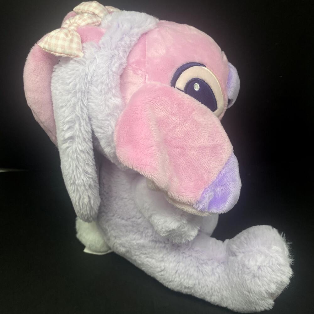 Disney Store Angel Plush Lilo & Stitch Bunny Easter Rabbit Costume Purple 12" - Picture 4 of 6